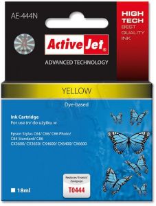 ActiveJet AE-444N tusz żółty do drukarki Epson (zamiennik Epson T0444) Supreme