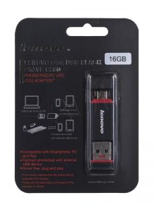 Lenovo Flashdrive C590 16GB USB 2.0 czarny