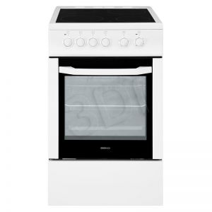 Kuchnia Beko CSS 57000 GW (Płyta Ceramiczna Piekarnik Elektryczny szer. 500mm Biały)