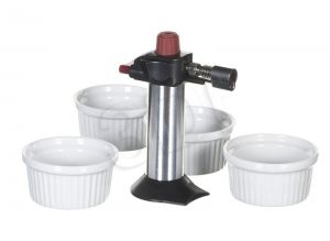 Tristar Zestaw do creme brulee (palnik i 4 foremki) YB-2611 czarno-srebrny