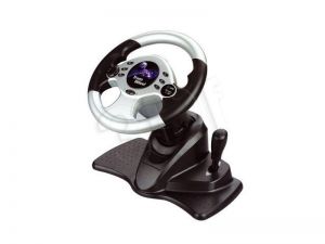 Kierownica Gembird STR-SHOCKFORCE-M ( PC,Xbox,PS2 czarno-szary )