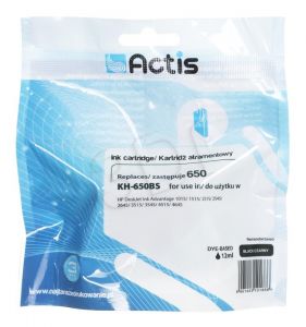 Actis KH-650BS tusz czarny do drukarki HP (zamiennik HP 650 CZ101AE) Standard