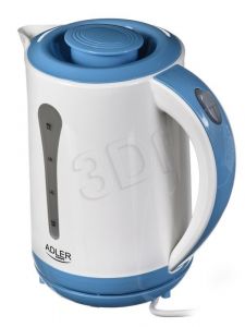 Czajnik elektryczny Adler AD 1244 (2,5l 2200W biało-niebieski)