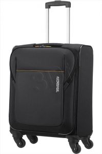 Wózek bagażowy kabinowy American T. by Samsonite SAN FRANCISCO S SPINNER ( 55cm czarny 4 koła )