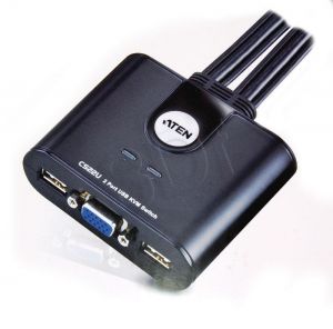 Aten przełącznik KVM CS-22U 2-portowy
