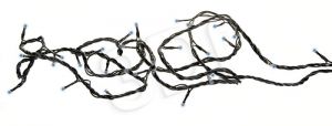 Activejet Lampki choinkowe AJE-CHAIN100 (100 LED niebieski 10m) czarny przewód