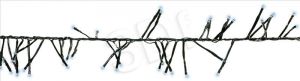 Activejet Lampki solarne-zimne ognie AJE-180 (180 LED zimna biel 1,8m) czarny przewód