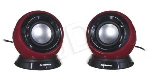 Zestaw kolumn 2.0 Lenovo M0520 (czarno-wiśniowy)