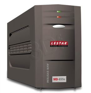 UPS Lestar MD-655S (line interactive AVR 1xSCH+1xIEC USB RJ11)