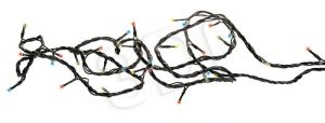 Activejet Lampki choinkowe AJE-CHAIN100 (100 LED multikolor RGB 10m) czarny przewód