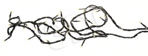 Activejet Lampki choinkowe AJE-CHAIN200 (200 LED ciepła biel 10m) czarny przewód