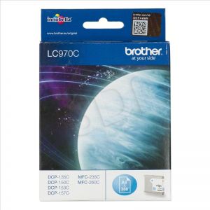 BROTHER Tusz Niebieski LC970C=LC-970C, 300 str.