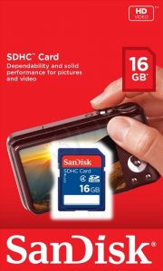 Sandisk SDHC SDSDB-016G-B35 16GB Class 4