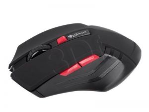 Mysz bezprzewodowa Natec optyczna Genesis GV44 2000dpi czarno-czerwona