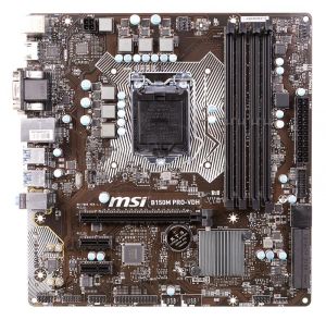 MSI Płyta główna B150M PRO-VDH LGA 1151 Micro ATX