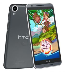 Smartphone HTC Desire 820G 16GB 5,5\ szary z jasnoszarym wykończeniem Dual Sim