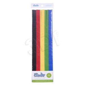 3Doodler Zestaw wkładów czarny/czerwony/żółty/zielony/niebieski PLA