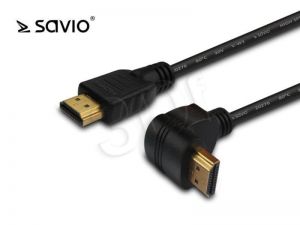 Kabel HDMI Savio CL-04 ( HDMI A - HDMI A M-M PVC 1,5m czarny )