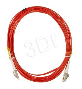 Patchcord światłowodowy MM Alantec FOC-LCLC-5MMD-5 ( LC - LC OM3 50/125 duplex LSOH 5m pomarańczowy