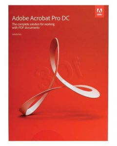 Adobe Acrobat Pro DC 2015 Windows PL 1 user
