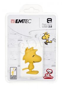Emtec Flashdrive 8GB USB 2.0 Woodstock żółty
