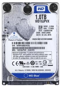 Dysk HDD Western Digital BLUE 2,5\ 1TB SATA II 8MB 5400obr/min WDBMYH0010BNC