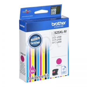 BROTHER Tusz Czerwony LC525XLM=LC-525XLM, 1300 str.