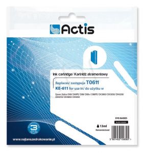 Actis KE-611 tusz czarny do drukarki Epson (zamiennik Epson T0611) Standard