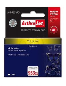 ActiveJet AH-933YRX tusz żółty do drukarki HP (zamiennik HP 933XL CN056AE) Premium