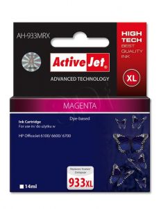 ActiveJet AH-933MRX tusz magenta do drukarki HP (zamiennik HP 933XL CN055AE) Premium