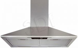Okap Kominowy Whirlpool AKR 672 IX (Inox 416m3/h 598mm)