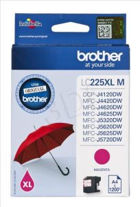 BROTHER Tusz Czerwony LC225XLM=LC-225XLM, 1200 str.
