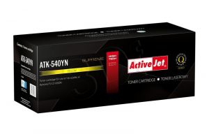 ActiveJet ATK-540YN toner Yellow do drukarki Kyocera (zamiennik Kyocera  TK-540Y) Supreme