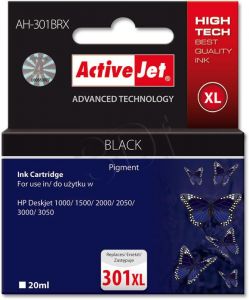 ActiveJet AH-301BRX tusz czarny do drukarki HP (zamiennik HP 301XL CH563EE) Premium