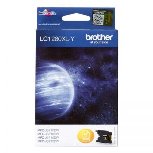BROTHER Tusz Żółty LC1280XLY=LC-1280XLY, 1200 str.