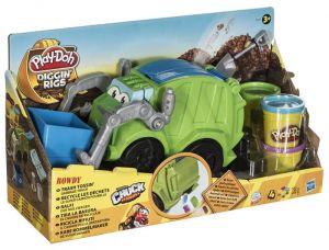 Hasbro Play-Doh Śmieciarka Rowdy A3672