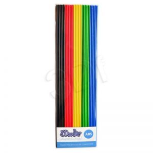 3Doodler Zestaw wkładów czarny/czerwony/żółty/zielony/niebieski ABS