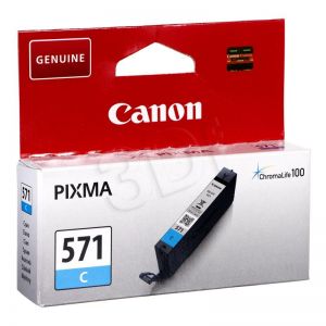 CANON Tusz Niebieski CLI-571C=CLI571C=0386C001, 7 ml.