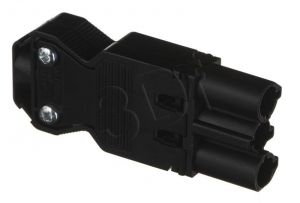 Bachmann 375.504 wtyczka do urządzeń  GST18I3 mocowanie na zaciski śrubowe, kolor czarny