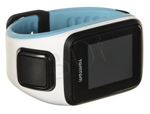Tomtom Zegarek sportowy Runner 2 Cardio+Music S biały/ciemnobłękitny