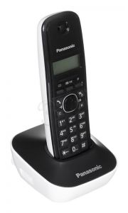 Panasonic Telefon bezprzewodowy KX-TG1611 PWD czarno-biały