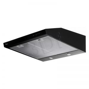Okap Podszafkowy Akpo WK-9 K GLASS 60 CZARNY (czarny-czarne szkło 600mm)