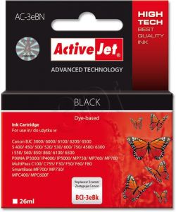 ActiveJet AC-3eBN tusz czarny do drukarki Canon (zamiennik Canon BCI-3eBk) Supreme