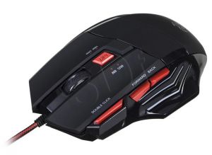 I-Box Mysz przewodowa optyczna Aurora 2400dpi Czarny