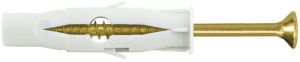 kołek uniwersalny ru-08060 8,0x50mm z wkrętem z łbem stożkowym 4,5x60mm 100szt. - możliwość montażu