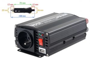 przetwornica volt polska ips-500 24v / 230v 350/500 w - możliwość montażu - zadzwoń: 34 333 57 04 -