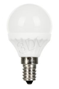 Actis żarówka LED SMD ACS-DS2014G (kulista 510lm 6,5W E14 ciepła biel)