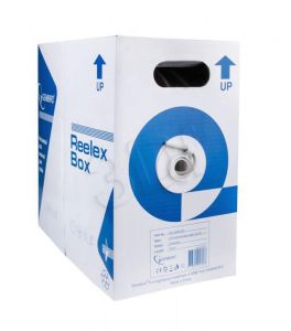 Kabel UTP Gembird ( kat.5e 305m drut szary )