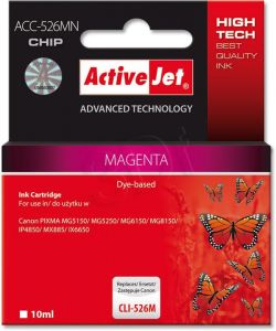 ActiveJet ACC-526MN tusz magenta do drukarki Canon (zamiennik Canon CLI-526M) Supreme/ chip