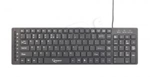 Klawiatura Gembird przewodowa KB-MCH-01 ( czarny USB )